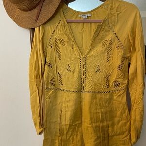 O'Neill Mustard Yellow Jumpsuit
